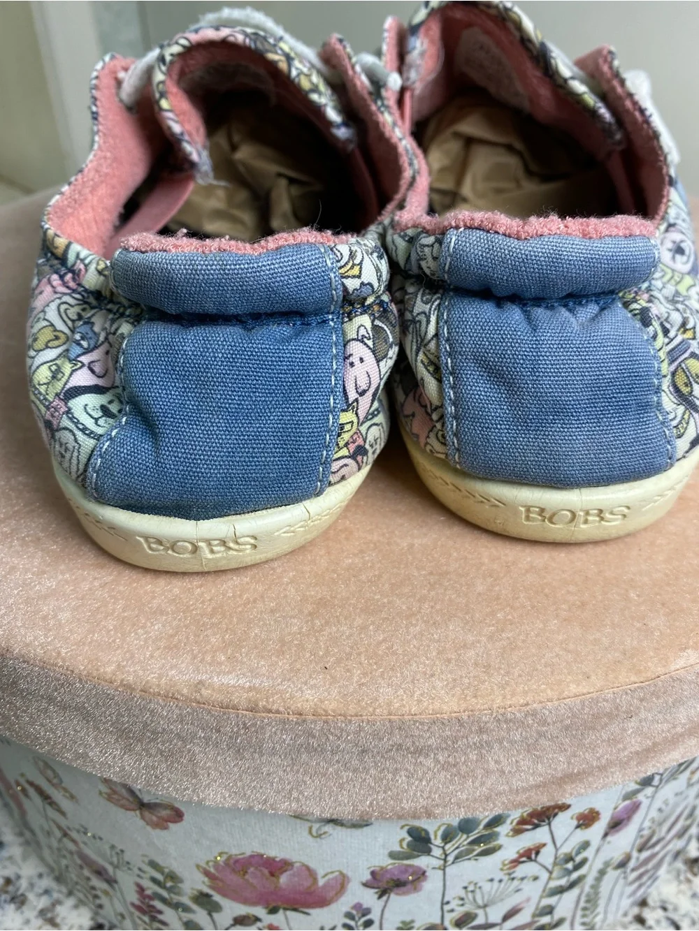 BOBS From SKECHERS Beach Bingo - Rovers Rally Slip On Sneakers 7.5